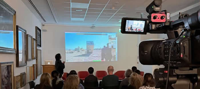 Professional live streaming video production for an event