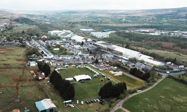 Commercial event and aerial photography in South Wales