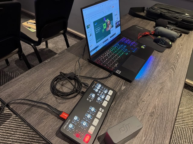 conference-live-stream-setup conference live stream set-up