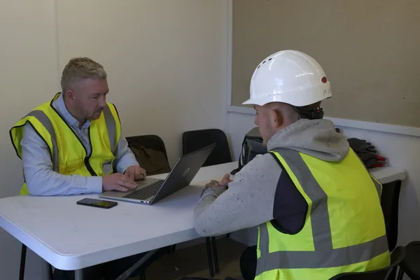 Who to talk to on site