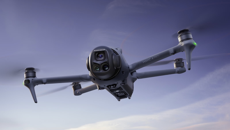 commercial drone used for aerial filming